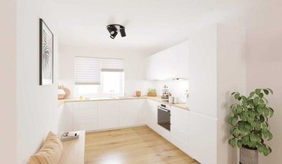 Geräumiges Studio mit Dachterrasse