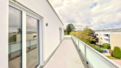 Wohnen wie im Penthouse - Top moderne Etagenwohnung mit großer Dachterrasse