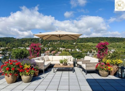 Frühling über den Wiener Weinbergen – Exklusive Villa mit Panorama, Ruhe und Sonne in Bestlage
