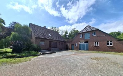 Ein Juwel für Individualisten! Traditioneller Resthof mit Stallungen  und 4,3 Hektar Land