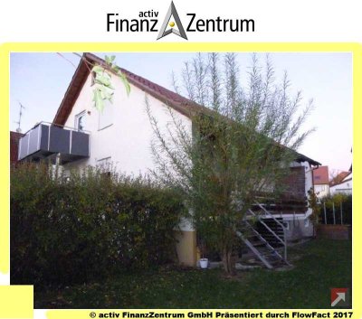 Großzügige 4-Zi-EG-Wohnung mit Garten in 2-Fam-Haus in sehr ruhiger Wohnlage von Langenau