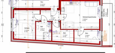 NEUBAU: Moderne 3,5-Zi.-Wohnung mit 75m² im 1. OG in Schüttorf