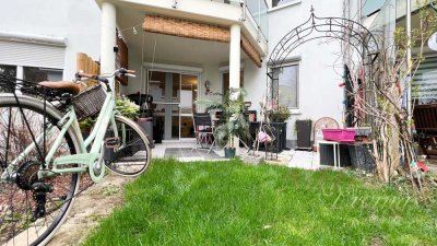 Moderne 3-Zimmer-Wohnung mit Garten