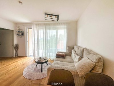 2-Zimmer-Dachgeschoss-Wohnung mit großem Balkon