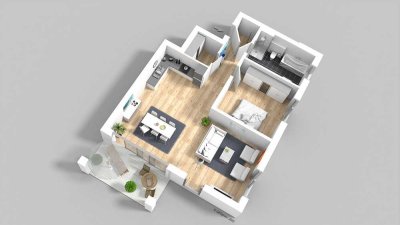 Nachmieter gesucht - Wunderschöne Erdgeschoss Neubauwohnung mit großer Terrasse und kleinen Garten!