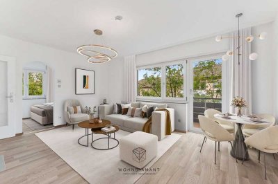 ✨ Charmante 2-Zimmer-Wohnung mit zwei Balkonen – zentral & sofort bezugsfrei! ��