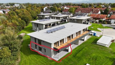3-Zimmer EG-Whg.Neubau in Rosenheim-Aising, KfW 55ee Standart
