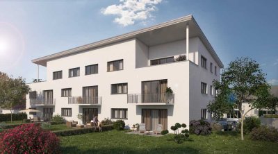 Neubau Projekt, Hochwertige 3,5 Zimmer Wohnung im OG in Sinsheim-Steinsfurt