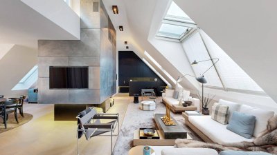 Luxus-Penthouse auf höchstem Niveau // Ikonisches Design trifft Wiener Spitzenlage // Pack your bags and move in