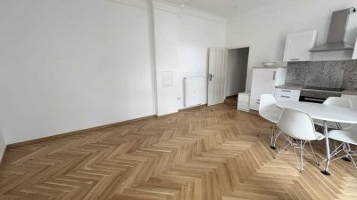 Kleinweidenmühle ! Chice 3-ZW mit 59 m², Parkett, kl. Garten