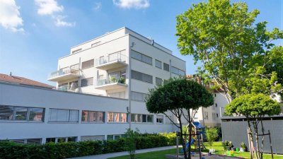 Moderne barrierearme 3-Zimmer-Neubauwohnung mit großem Balkon, EBK & Stellplatz