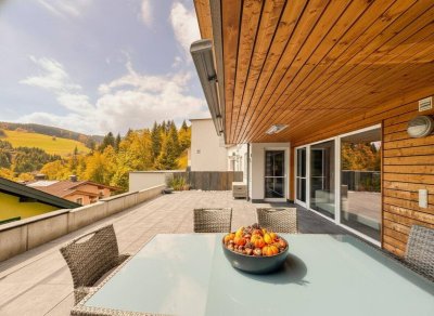 Terrassenwohnung mit Bergpanorama