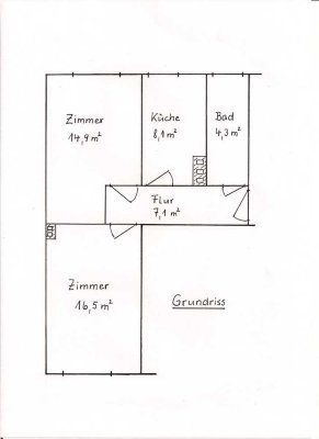 2 - Zimmer - Wohnung in Hannover - Kleefeld