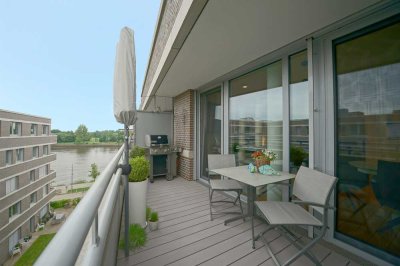 VON PRIVAT: Wunderschöne Penthouse-Wohnung in der Überseestadt zu verkaufen!!