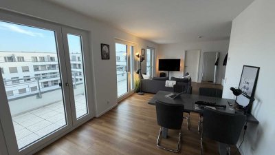 Moderne 3-Zimmer-Neubauwohnung mit Balkon & Einbauküche – Rheinlage LU (ab sofort)