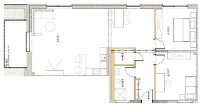 Neubauprojekt Von-Behring-Straße 2 (PLZ 66424), 3 Zimmer-Wohnung mit Dachterrasse zu vermieten!