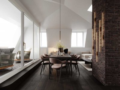 Top Lage Westend+Dachgeschossausbau+West Loggia+Erstbezug