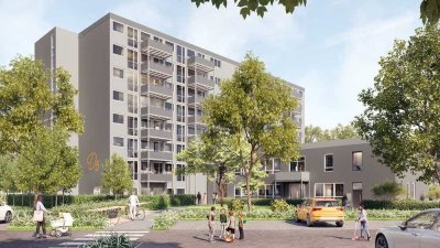 Helle 2-Zimmer-Wohnung mit Balkon!