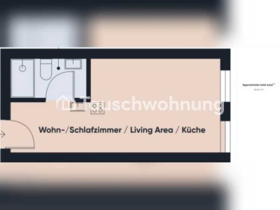 Tauschwohnung: Kleine Flat in Hamburg-Mitte zum Tausch für Rostock