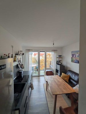 1,5-Zimmer Wohnung im 4. OG mit Balkon in Neustadt-Neuschönefeld