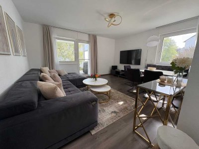 Lichtdurchflutete 3-Zimmer-Wohnung mit Terrasse und Garage