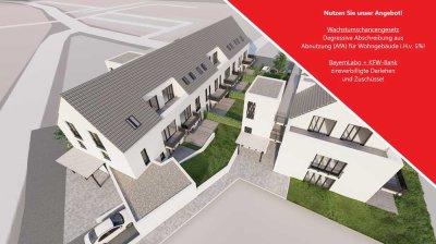 Neubau Erdgeschosswohnung mit Garten im Energieeffizienhaus in attraktiver Lage!