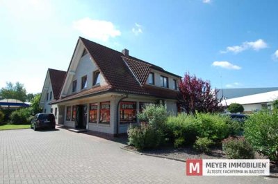 DG-Wohnung mit großer Dachterrasse und Garage im Ortskern von Wiefelstede (Objekt-Nr.: 5980)