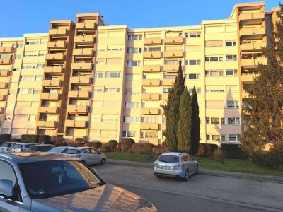 Gepflegte 2 Zimmer Wohnung im 7. Stock mit Blick über Frankenthal zu verkaufen