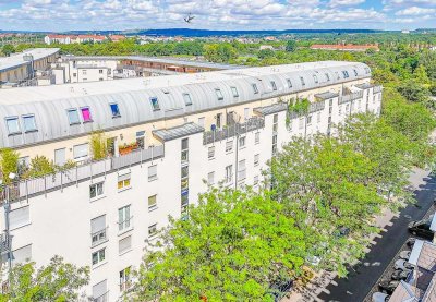 Freundliche 2-Raumwohnung * 2.OG * Süd-West-Terrasse & Balkon * Bad mit Dusche * Außenjalousie * TOP