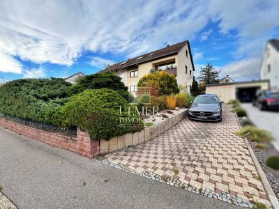 gepflegte Doppelhaushälfte mit 2 - 3 Wohneinheiten und großem Grundstück in gefragter Lage von BB