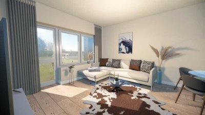 61m² Wohnqualität mit Terrasse – attraktiv auch als Investment