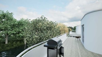 HUNTEPANORAMA in KFW-40 QNG! Über den Dächern wohnen – großzügige Maisonette-Wohnung im Neubau!