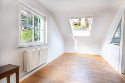 Leben am Killesberg – Charmante 3-Zimmer-Dachgeschosswohnung mit Blick ins Grüne