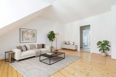 Charmante 2-Zimmer-Dachgeschoss-Wohnung zum Wohlfühlen