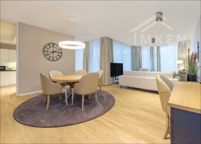 Alster Suite | voll ausgestattete 3-Zimmer Luxuswohnung in bester Adresslage.