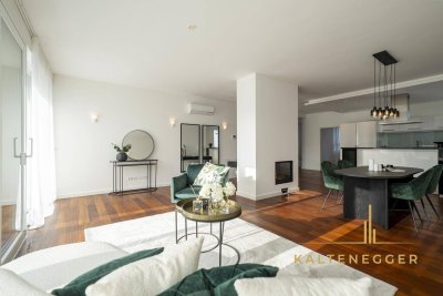 Luxusappartement in Wien-Döbling/Grinzing mit Einliegerwohnung, Terrasse, Pool, Garten und Garage