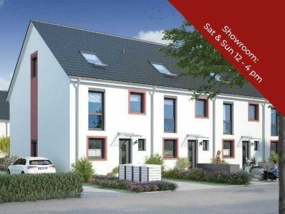 Energy-efficient family home with south-west terrace near to the Green Lake in Ratingen