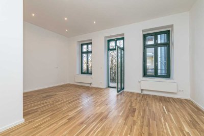 Große 3-Zimmer-Wohnung in Leipzigs Trend-Kiez