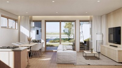 Seesuiten Lanzenkirchen – Gartensuite 3 mit Blick ins Grüne & privatem Garten