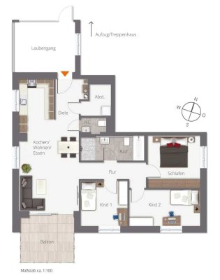 Stadtnah. Modern. Nachhaltig. – Ihre neue Wohnung
