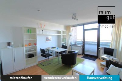 Möblierte 1-Zimmer-Wohnung mit Balkon in Golzheim