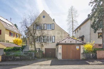 Charmantes Einfamilienhaus im Dornröschenschlaf mit schönem Grundstück in Toplage von Heilbronn-Ost!
