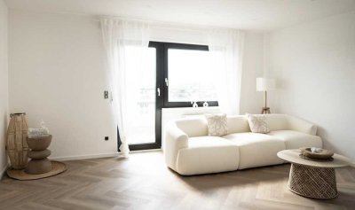 Exklusive 3-Zimmer Penthouse-Wohnung im 4. OG mit Balkon in Offenbach a.d. Queich