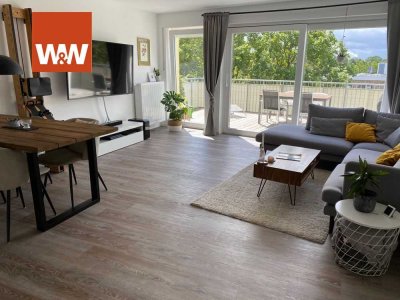 Penthouse-Wohnung 3 Zimmer Einbauküche Bad/WC HWR Südbalkon in zentraler Lage in Lingen Georgstr.