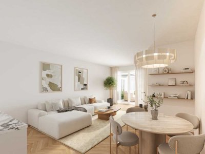 Neubau Gartenwohnung mit 2-Zimmern im Kö-Karree - nur 80m von der Königsallee entfernt