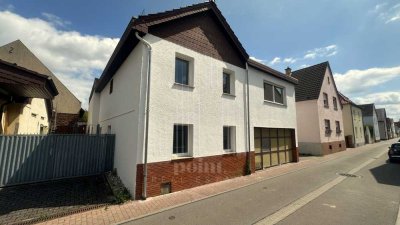 Familienidylle mit vielseitigen Nutzungsmöglichkeiten in zentraler Lage von Biblis!