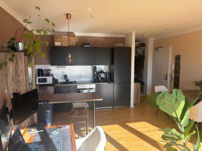 Wunderschöne 2-Raum-Penthousewohnung mit zwei Balkonen am HBF