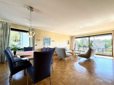 Modernes Wohnen in ruhiger, grüner Lage – vielseitige 2- bis 3-Zimmer-Wohnung mit zwei Balkonen