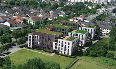 PROVISIONSFREI: Neubau - 4-Zimmer-Penthouse-Wohnung mit großer Dachterrasse - Neu-Isenburg