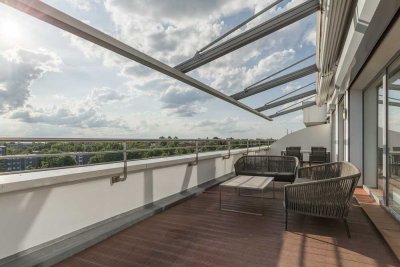 Exklusive Penthousewohnung mit großer Terrasse & Blick über Berlin inkl. 2 PKW-Stellplätzen
